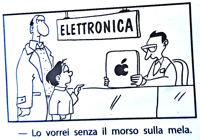 &quot;senza mordi ul pòm&quot; - senza il morso sulla mela