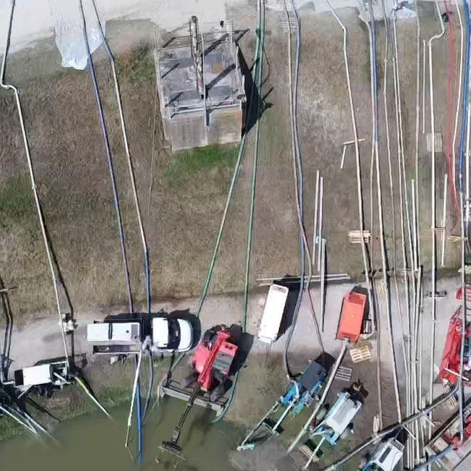 Conselice in azione dopo l'alluvione - foto dalla pagina del Comune