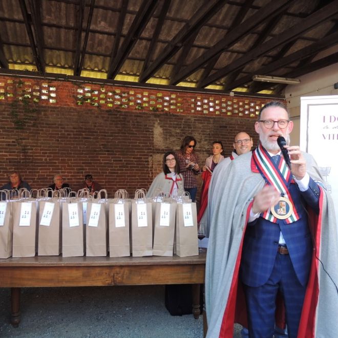 L'appuntamento della Confraternita del Gorgonzola lo scorso anno
