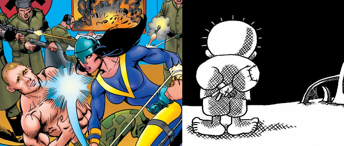 Captain Ukraine e Handala: quando i fumetti raccontano la guerra