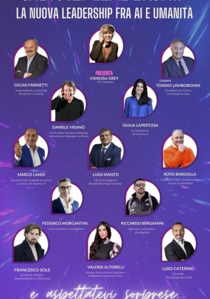 Inspire Leadership 2024: la nuova Leadership tra Intelligenza Artificiale e umanità