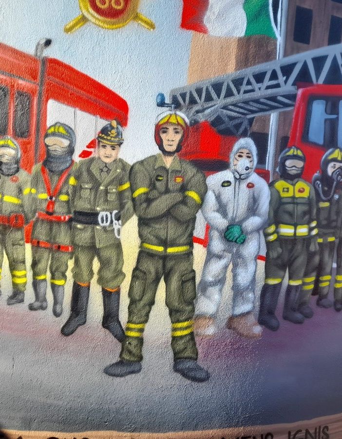 Busto/Gallarate: Vigili del fuoco come Babbo Natale