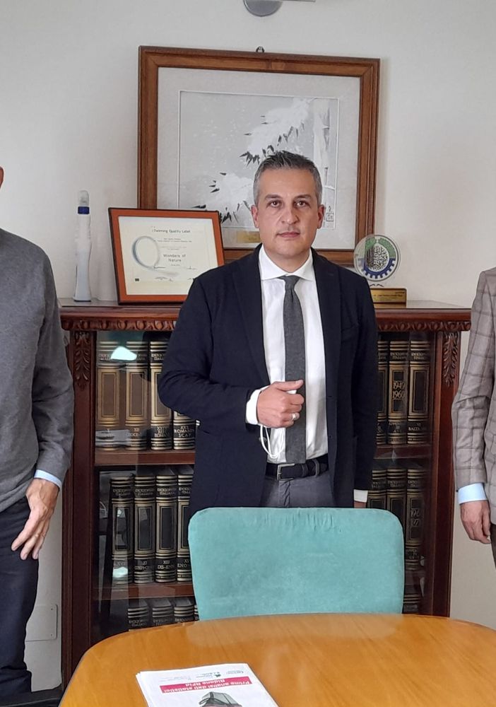 Da sinistra, Luciano Biscotto, Nicola Poliseno e Fabio Giordani
