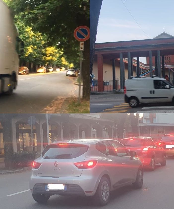 Tir in viale Alfieri: «Così congestionato la mattina da non respirare. Ma perché non li dirottate su strade più larghe?»