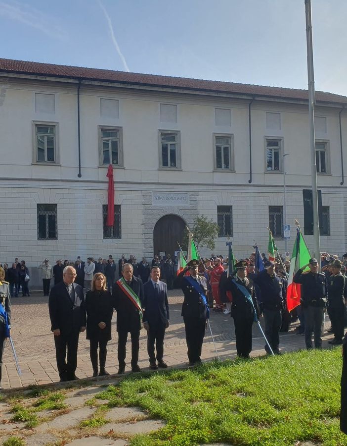 FOTO. Il 4 novembre di Busto. Con la Fanfara ma senza giovani