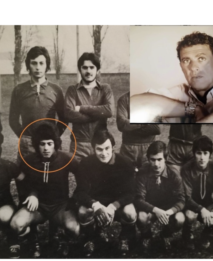 Antoniana 1970, nel cerchio Vanni Gallazzi - Foto gentilmente prestata da Gianluigi Testa