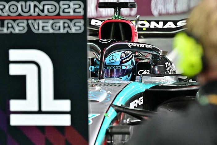 Strepitosa pole di Russell a Las Vegas. Poi Sainz, Gasly e Leclerc