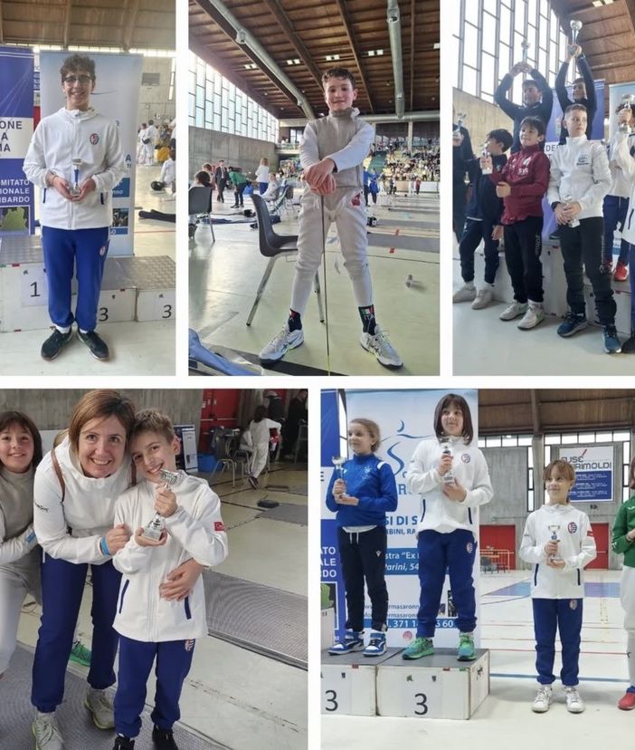 Pro Patria Scherma, piccoli campioni crescono
