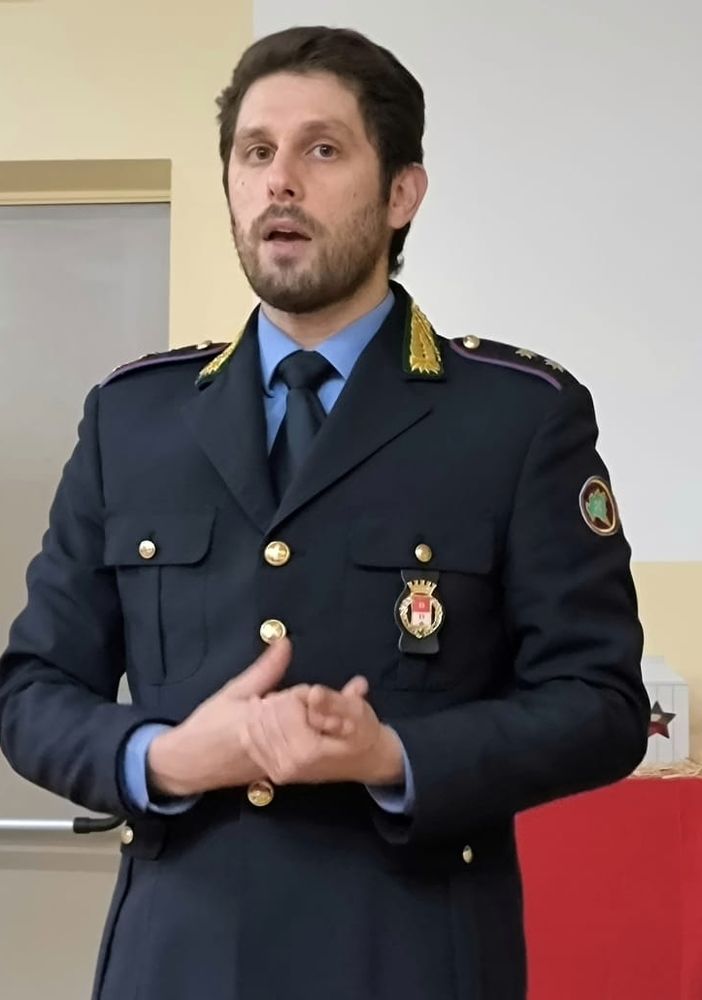 Il vice commissario Alessandro Morelli