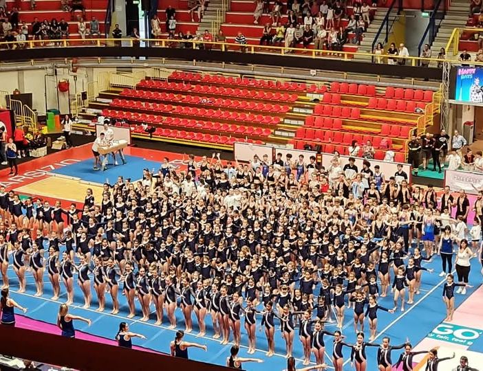 La Ginnastica Pro Patria Bustese fa bella mostra alla e-work Arena con ambizioni importanti per il futuro