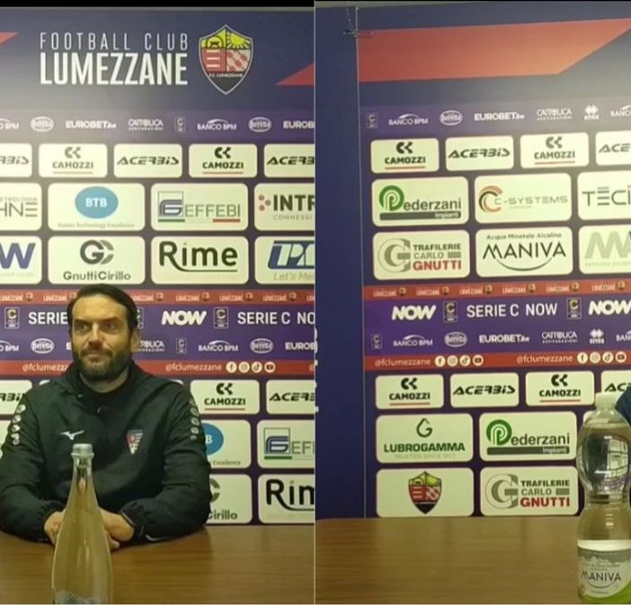 Mister Colombo dopo il pareggio con il Lumezzane: «Se mi avessero raccontato una partita del genere non ci avrei creduto»