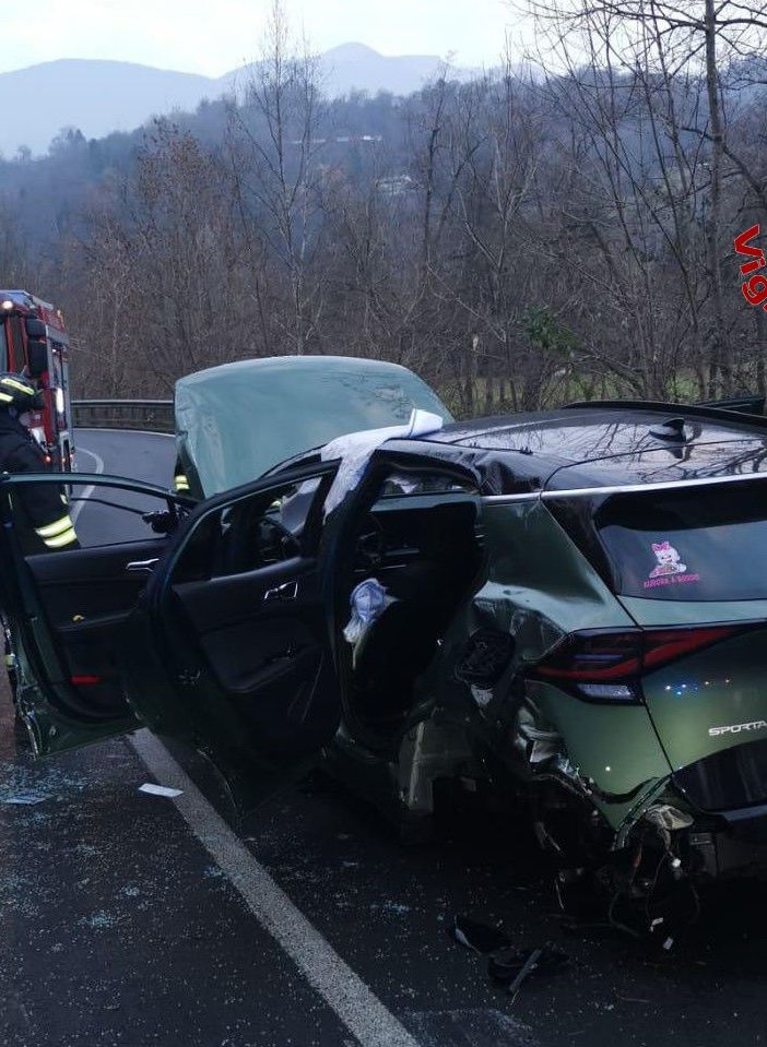 Le immagini dell'incidente