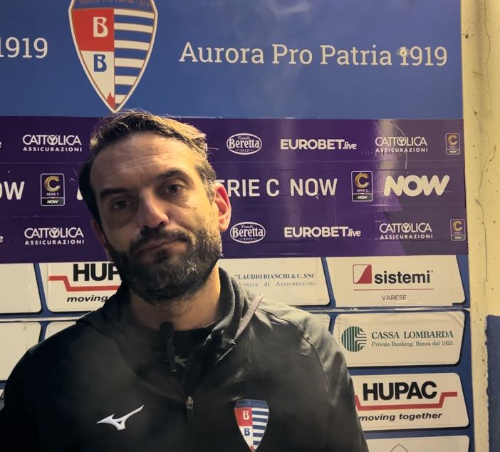 Mister Colombo dopo l’1-1 con la Pro Vercelli: «Un pareggio che mi sa di sconfitta»