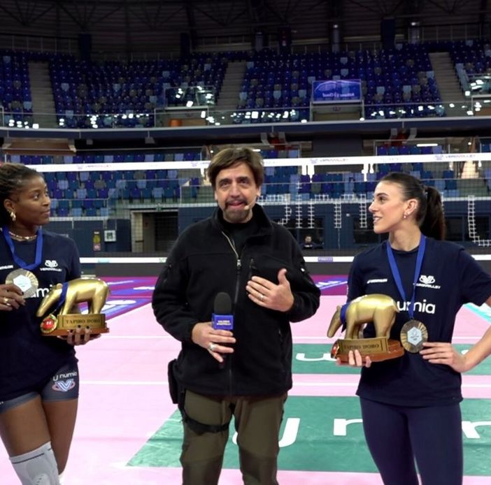 Tapiro d’Oro &quot;medagliato&quot; alle azzurre oro del volley
