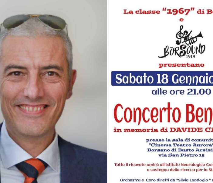 Emozioni e solidarietà. A Borsano un concerto benefico nel ricordo di Davide Candiani