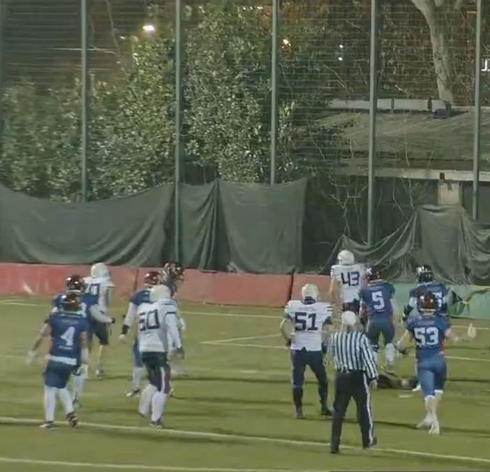 Football americano, Blue Storms sconfitti 44-7 all'esordio a Torino