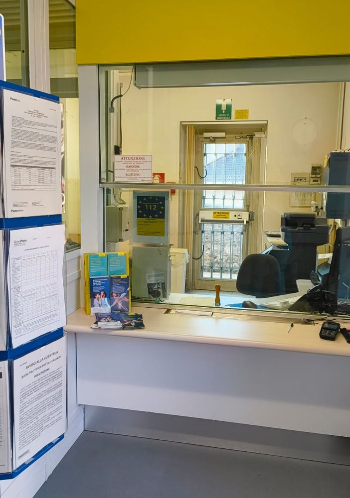 L'ufficio postale di Brissago