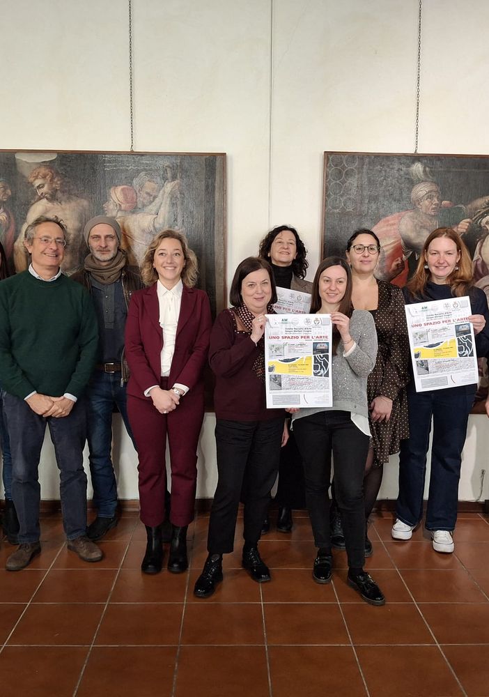 La presentazione delle mostre a Palazzo Marliani Cicogna