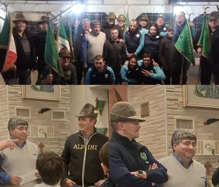 Alpini e Cuffie colorate: è qui l'amicizia