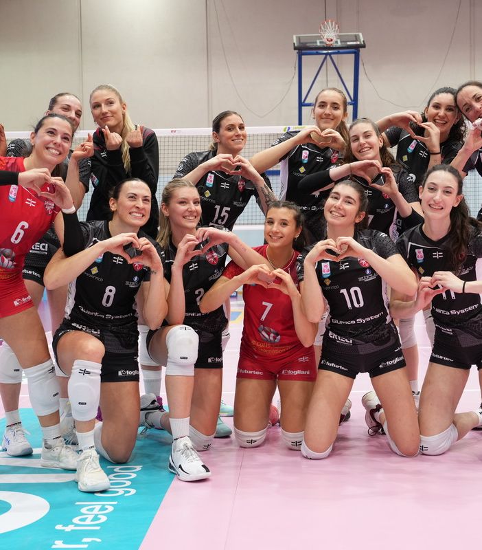 Prima vittoria in Pool Promozione per la Futura Giovani Busto (Foto Lega volley femminile)