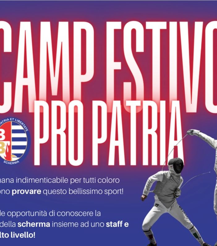 Pro Patria Scherma, un camp estivo per far innamorare di questo sport