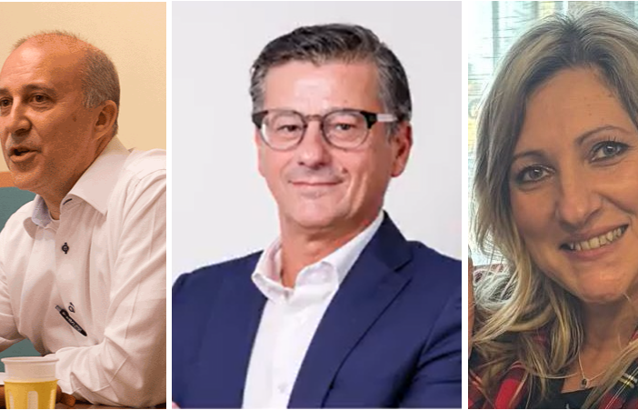 Da sinistra: Alberto Riva, Alessandro Chiesa, Stefania Natoli
