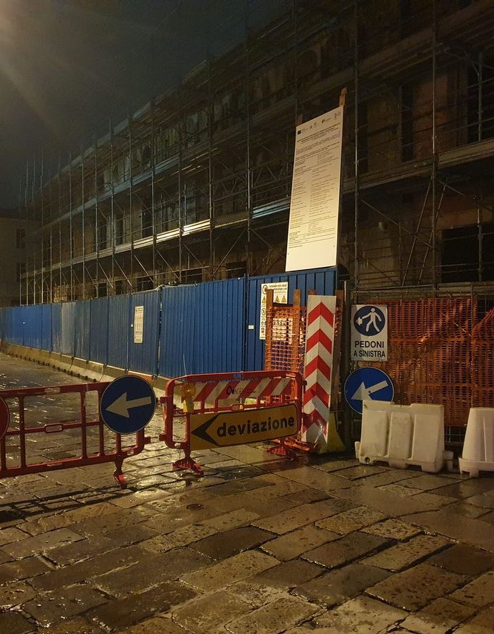 &quot;Buio&quot; sul Conventino, chiusa via Matteotti