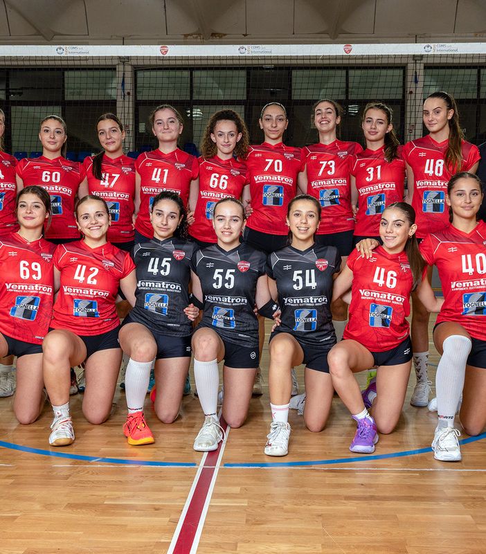 La Futura Volley Rossa - Under 16 - pronta alla finale territoriale di domenica