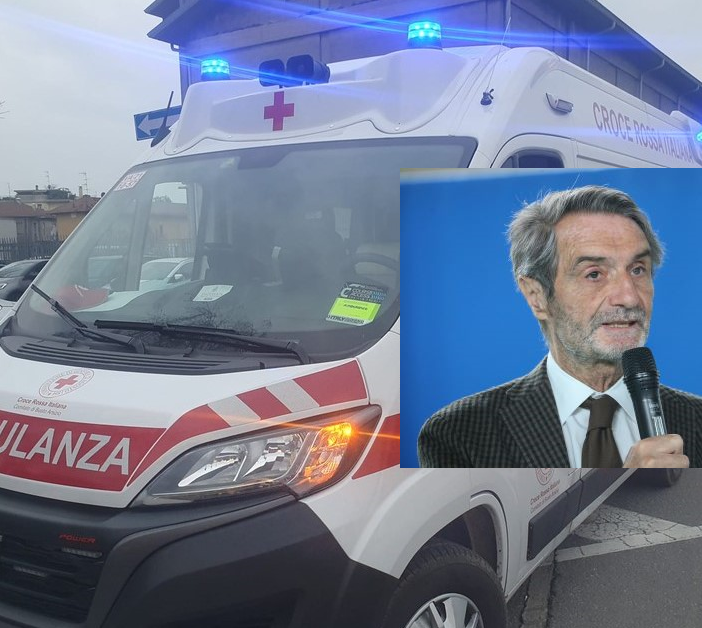 Operatori della Cri aggrediti, la solidarietà di Fontana: «Assurdo quanto accaduto»