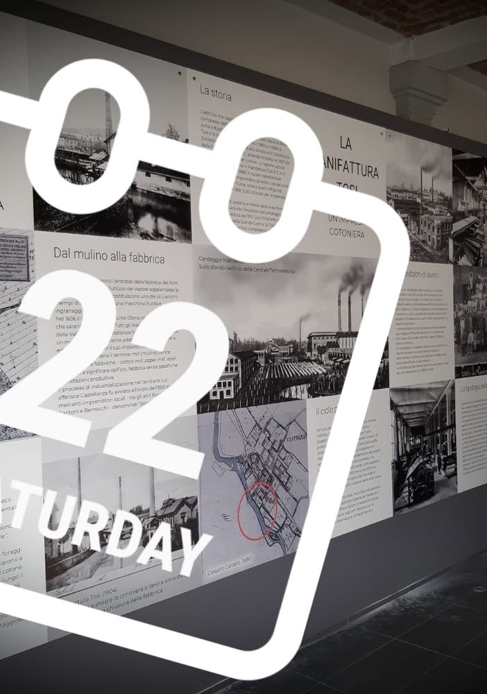 Inaugurazione del pannello didattico alla biblioteca civica di Castellanza: un viaggio nella storia della Manifattura Tosi