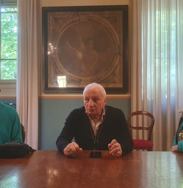 Da sinistra: Domenico Godano, Angiolino Liguori ed Egidia Labanca