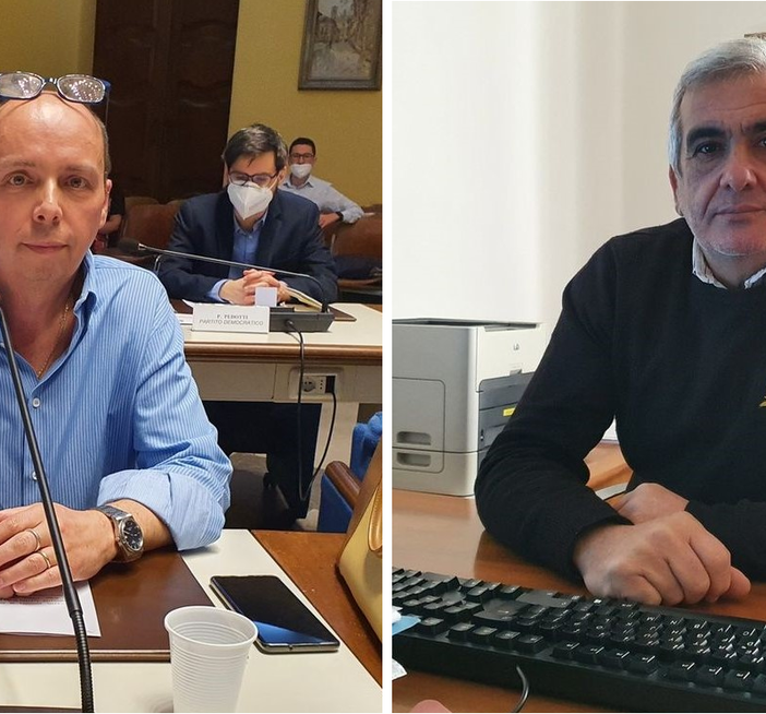 Da sinistra, Emanuele Fiore e Orazio Tallarida