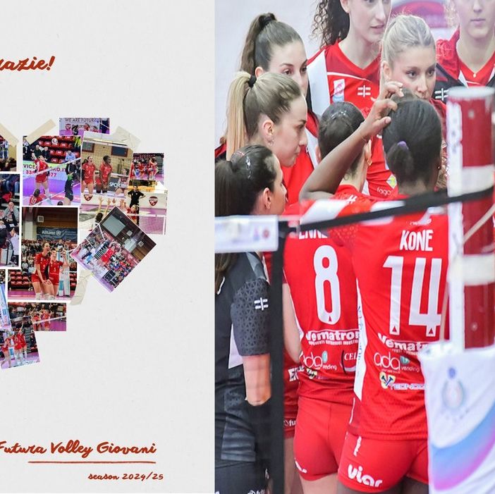 Futura Volley, una stagione che va in archivio: tra emozioni, saluti e nuovi orizzonti