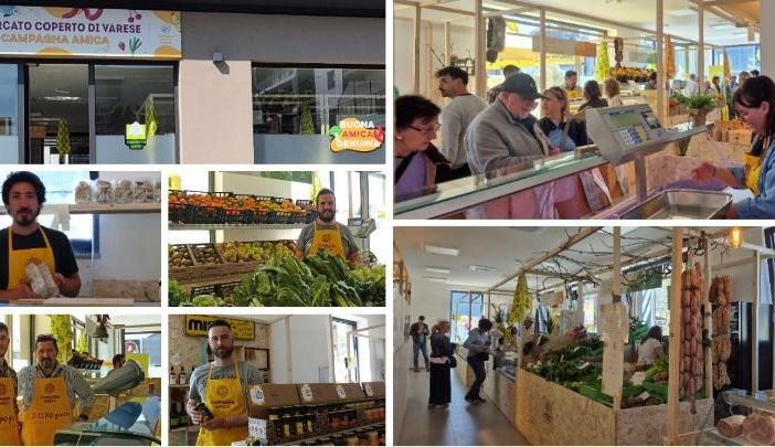 Il nuovo mercato coperto di Varese inaugurato oggi in viale Valganna 128
