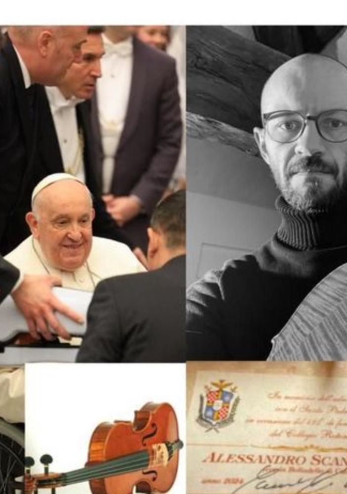 La consegna al Papa e Alessandro