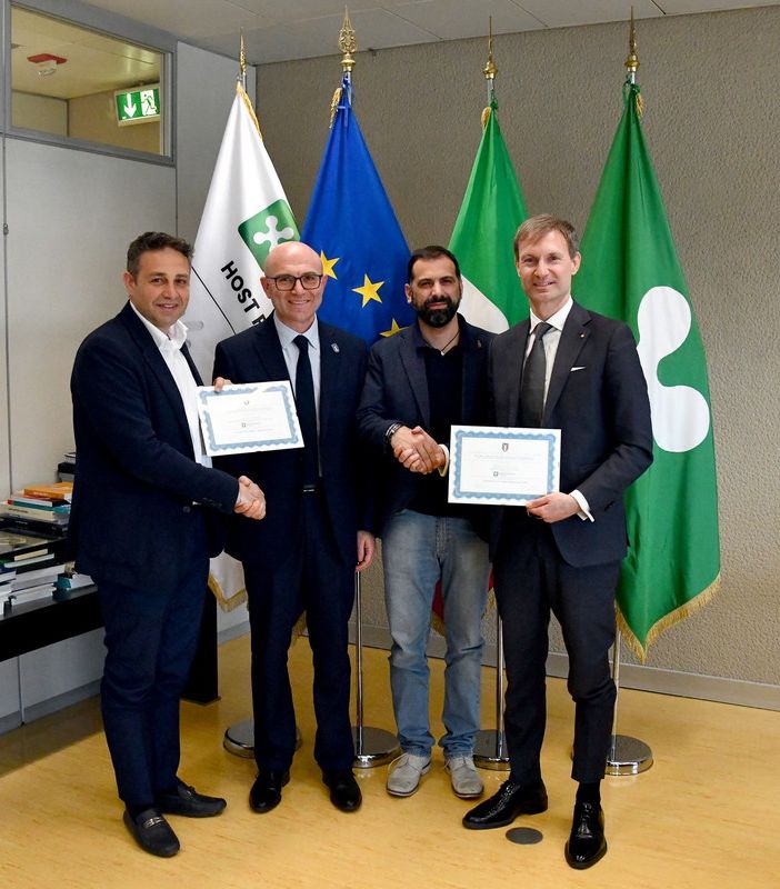 Il Consiglio regionale è “Safetyplayers Ambassador”. Premiato Astuti
