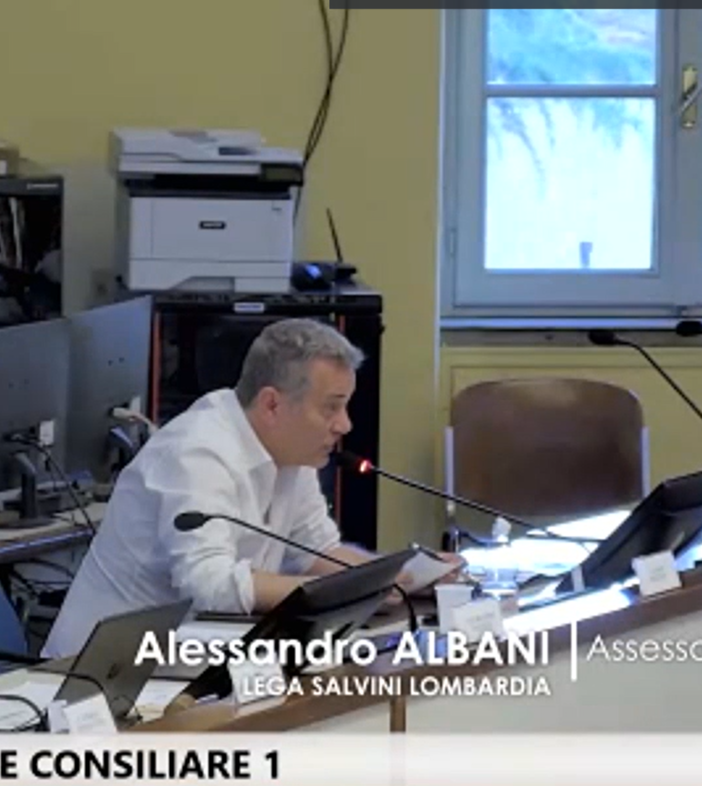 L'assessore Albani in Commissione