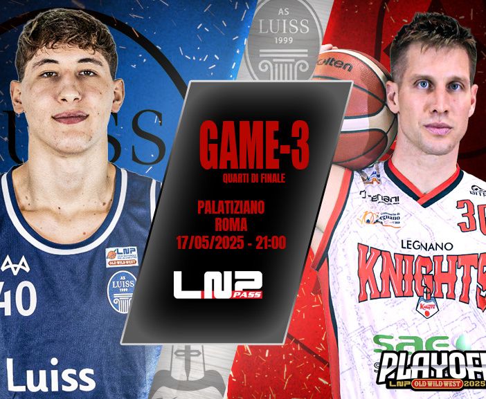 Knights a Roma per provare a riportare la serie a Legnano