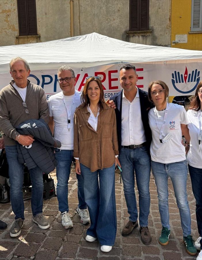 Il gazebo dell'Ordine delle Professioni Infermieristiche