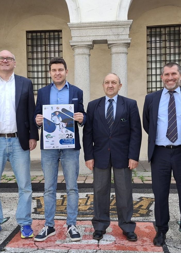 Da sinistra, Emilio Appiana, Luca Folegani, Marco Speroni, Michele Austoni