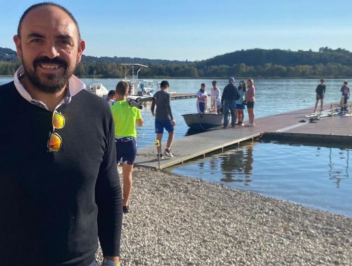 Pierpaolo Frattini, &quot;custode&quot; del lago e direttore generale del Comitato organizzatore dei grandi eventi del canottaggio a Varese oltreché della Canottieri Varese