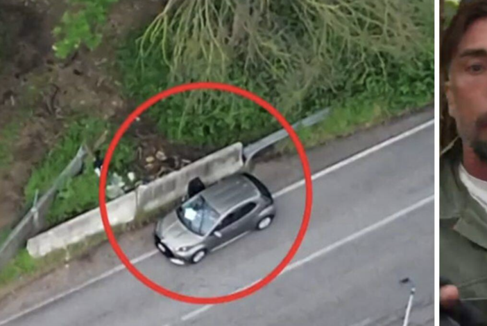 Origgio, blitz di Brumotti con il drone: scoperto “take away” della droga, sequestrati due chili