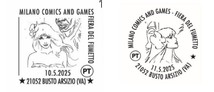 Poste Italiane: due speciali annulli per Milano Comics&amp;Games