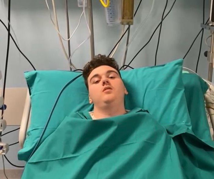 Giorgio in ospedale e la sua famiglia vogliono ringraziare tutti