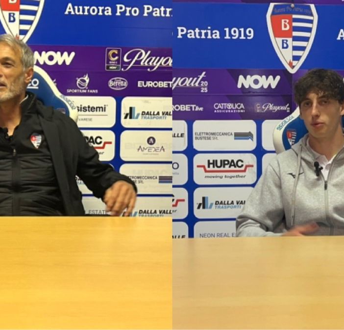 VIDEO. Mister Caniato dopo l’andata dei playout: «È finito il primo tempo, adesso c’è il secondo a Vercelli»