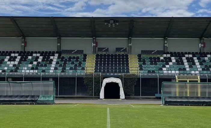Lo stadio Provasi di Castellanza