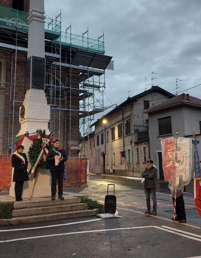VIDEO. Marnate ha celebrato il 4 Novembre con un appello per la pace