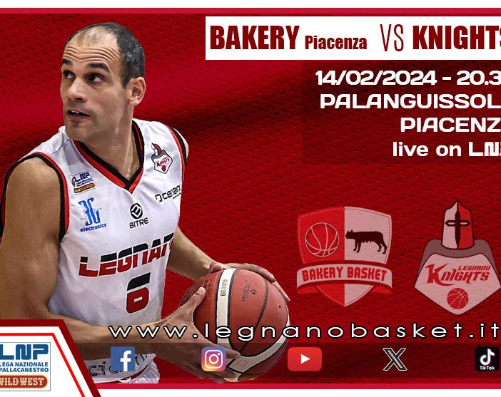 Basket, serie B: Legnano a Piacenza per confermarsi