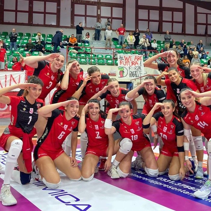 FOTO E VIDEO. Futura Volley rullo compressore, la bestia nera Talmassons è sconfitta (3-0)