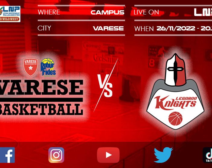 Knights: trasferta al Campus da non sottovalutare